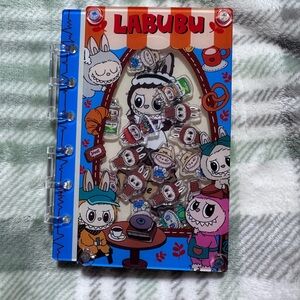 Labubu Cartoon Notebook with Colorful Cover